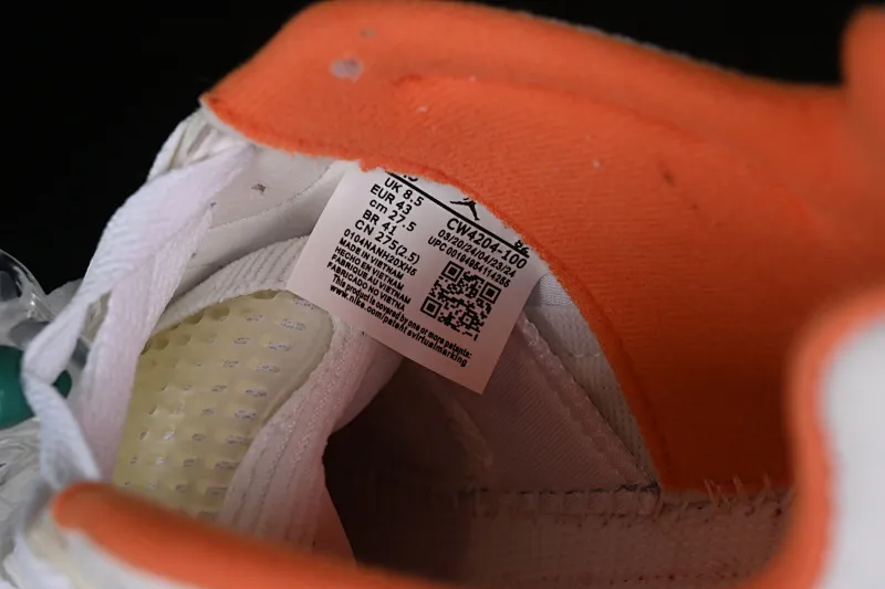 All categories Air Jordan Jordan series basketball shoes Air Jordan 5 Z version Air Jordan 5 Low AJ5 Joe 5 corduroy white orange green CW4204-100